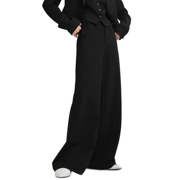 Rag & Bone - Sofie Ponte Wide Leg Pants- XL - Picture 6 of 16